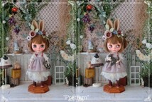 *Prettam*カスタムブライス＊。・*Sweet Lolita ×　Garden Rabbit//....*.。・＊_画像2