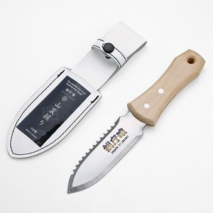 . one-side . edible wild plants .. knife small made of stainless steel -inch display 