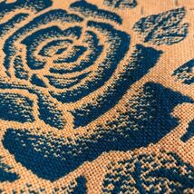 昭和レトロ カーペット 敷物 レトロポップ 花柄 200×200㎝ 日本製 こたつカバー_画像5