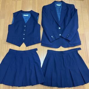 0 7 コスプレ衣装 冬 制服 上下セット ブレザー ベスト 冬スカート 夏スカート YUKIKO HANAI瀬戸