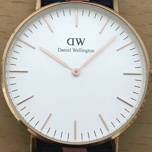 111-0643 Daniel Wellington ダニエル ウェリントン メンズ　レディース　腕時計　クオーツ　電池切れ 動作未確認