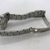 109-0037 ORIENT STAR オリエント スター 腕時計 自動巻 金属ベルト シルバー 稼働品_画像9
