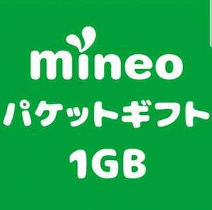 mineo パケットギフト 1GB（1000MB）
