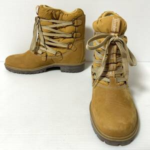 【美品】Timberland ティンバーランド　 650 ダウンブーツ　スノーブーツ 91/2M 27.5cm ブラウン系　＊CN