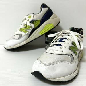 new balance ニューバランス MRT580HC スニーカー US7 25cm ホワイト　グリーン　＊AL