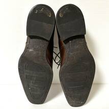 SARABANDE サラバンド　ウイングチップ ビジネスシューズ 革靴 レザー 41 26cm ブラウン　＊Z_画像6