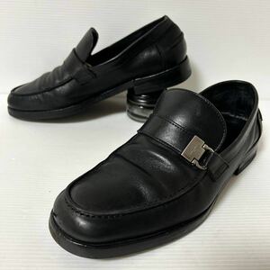 Salvatore Ferragamo サルヴァトーレ フェラガモ　フェラガモ ビットローファー 革靴 レザー　24cm ブラック　
