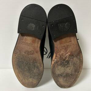 米国老舗/BOSTONIAN ボストニアン Uチップ ビジネスシューズ 革靴 レザー シューズ 7M 25cm ブラック黒 ＊CRの画像6