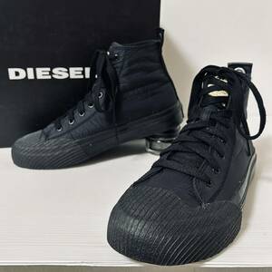 【新品同様】 DIESEL S-ASTICO MCF ディーゼル S-アスティコ スニーカー　US71/2 25.5cm ブラック　＊10