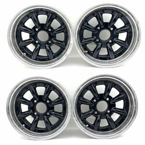 管k231145-12 スピードスター SPEEDSTAR ワタナベ RS-8 ホイール 14×6.5J TYPE B PCD 114.3 4H +18 4本 セット (14×2)