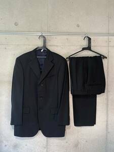 THE SUIT COMPANY スーツカンパニー スーツ 175cm 180cm セットアップ 冠婚葬祭 ジャケット パンツ 夏用 素材 クリーニング済み