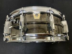 送料無料 状態良 B刻印 Ludwig LB416 Black Beauty 14×5 ラディック ブラックビューティ スネア ドラム ブラックビューティー dw 2