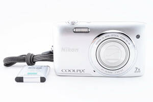 [現状品] Nikon ニコン COOLPIX S3500 デジタルカメラ ACアダプターなし #2023119