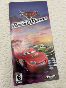 【PSP】Disney PIXAR CARS Race O Rama 取説のみ 海外版 匿名配送可能 ディズニー ピクサー