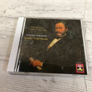 CD ヴュータン　ヴァイオリン協奏曲　パールマン　イツァーク・パールマン　パリ管弦楽団　クリックポスト対応のみ
