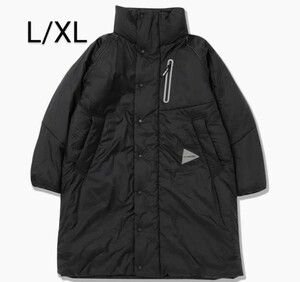 and wander primaloft rip coat アンドワンダー プリマロフトリップコート L/XL