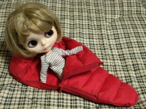 寝袋　ネオブライス　リカちゃん　オビツ　ピュアニーモ　ハンドメイド　アウトフィット　Blythe outfit １８