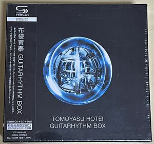  Hotei Tomoyasu GUITARHYTHM BOX первый раз производство ограничение BOX 5SHM-CD+CD+DVD нераспечатанный 