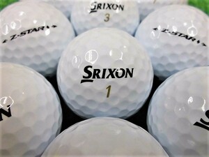 ★良質美品★スリクソン SRIXON『Z-STAR◆』2023年/2021年モデル ダイヤモンド ホワイト 20個 ロストボール★