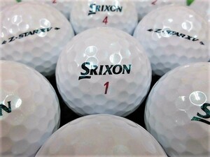 ★良質美品★スリクソン SRIXON『Z-STAR XV』2021年モデル ロイヤルグリーン 30個 ロストボール★