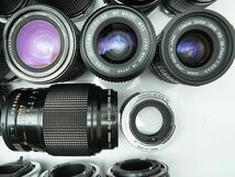 ★キヤノン 純正MFレンズなど★LENS FD/TEFNON/TAMRON/SIGMA/ 等 計:30点まとめ【ジャンク品】28873_画像7