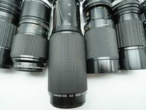 ★キヤノン 純正MFレンズなど★LENS FD/TEFNON/TAMRON/SIGMA/ 等 計:30点まとめ【ジャンク品】28873_画像3