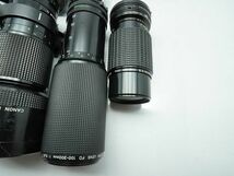 ★キヤノン 純正MFレンズなど★LENS FD/AC/FL/SIGMA/TEFNON/ 等 計:30点まとめ【ジャンク品】28872_画像2