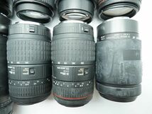 ★キヤノン 純正AFレンズなど★EF LENS/Tokina/TAMRON/SIGMA/Kenko/COSINA/ 等 計:30点まとめ【ジャンク品】29023_画像2