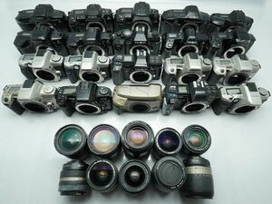 ★ミノルタ AF一眼&純正レンズなど★α9000/7000/807si/707si/9xi/VECTIS S-1/V LENS/ 等 計:30点まとめ【ジャンク品】29034