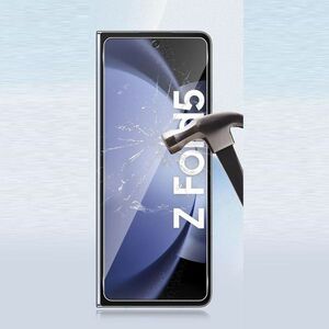 Galaxy Z Fold5 SC-55D SCG22 フロント面のみ 9H 0.3mm 強化ガラス 液晶保護フィルム 2.5D K256