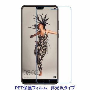 【2枚】 HUAWEI P20 Pro Plus HW-01K 6.1インチ 液晶保護フィルム 非光沢 指紋防止 F494