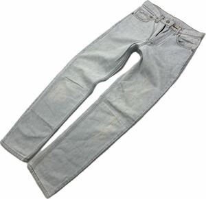 90s ☆ LEVIS シルバータブ 540-0232 デニムパンツ スリム ジーンズ W28 アイスブルー アメカジ ストリート 日本製 リーバイス■Ja6836