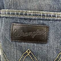 Wrangler ☆ W04904 自然な風合い◎ デニムパンツ ダークブルー ジーンズ W30 アメカジ ストリート カジュアル 古着 ラングラー■Ja6667_画像6