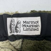 Marmot ☆ 切替えデザイン◎ ボア フリース ショートパンツ ハーフパンツ ベージュ オリーブ ブラック L アウトドア マーモット■Ja6663_画像5