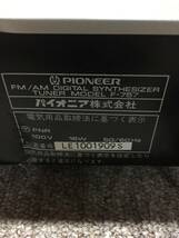 【ジャンク品】 Pioneer パイオニア　FM/AMチューナー　デジタルシンセサイザー　F-757 _画像8