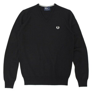 フレッドペリー FRED PERRY セーター メンズ ウール クラシック ティップド Vネック FREDPERRY K7210 ニット ニットセーター