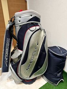  free shipping rare / complete sale Nike NIKE caddy bag Cart bag 