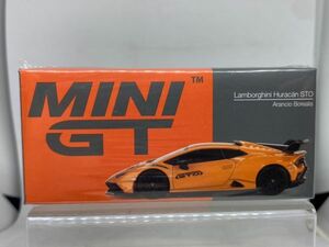 TSM MODEL MINI GT 1/64 LAMBORGHINI HURACAN STO ランボルギーニ ウラカン Arancio Borealis 511 左ハンドル