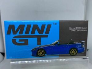 TSM MODEL MINI GT 1/64 HONDA S2000 Mugen Monte Carlo Blue Pearl 無限 ホンダ 493 右ハンドル