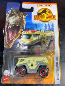 MATCHBOX マッチボックス MBX JURASSIC WORLD DOMINION CAPTURE ACTION TRUCK ジュラシック パーク