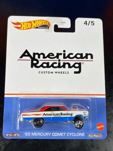 ホットウィール HOTWHEELS American Racing 656 MERCURY COMET CYCLONE マーキュリー コメット サイクロン Real Riders POP CULTURE