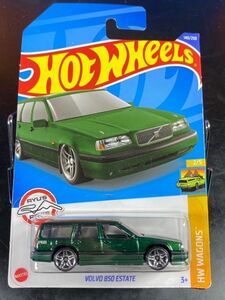 ホットウィール HOTWHEELS VOLVO 850 ESTATE ボルボ エステート 緑