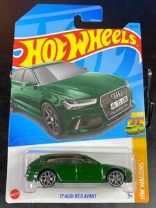 ホットウィール HOTWHEELS 71 AUDI RS 6 AVANT アウディ アバント 緑