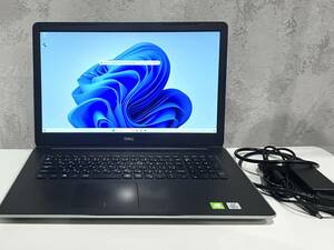 DELL inspiron 3793 Core i7 1065G7 GPU GeForce MX320 メモリ16GB SSD512GB ACアダプタ付き 17.3インチ【中古】 Windows 11 Home