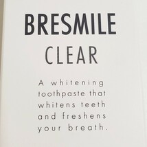 ■【未開封/1円スタート】BRESMILE CLEAR ブレスマイルクリア ―0 歯みがき粉 60g■美容/オーラルケア/口臭予防/美白/トーンアップ_画像3