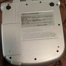 ケンウッド　ポータブルCDプレーヤー　DPC-X517　リモコン付き_画像3