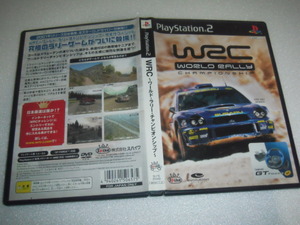  中古 PS2 WRC ワールドラリー チャンピオンシップ 動作保証 同梱可