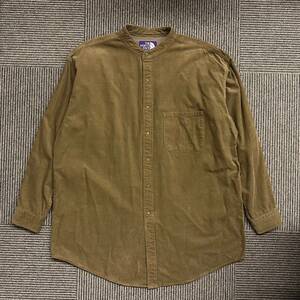 THE NORTH FACE PURPLE LABEL コーデュロイバンドカラーシャツ NT3159N コヨーテ WM