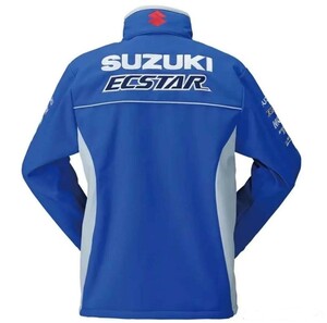  秋冬 正規品 新品 SUZUKI 鈴木 MotoGP 裏起毛 360℃刺繍加工 ナイロン ジャケット