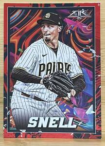 2022 Topps Fire ブレイク・スネル Blake Snell Red Parallel #157